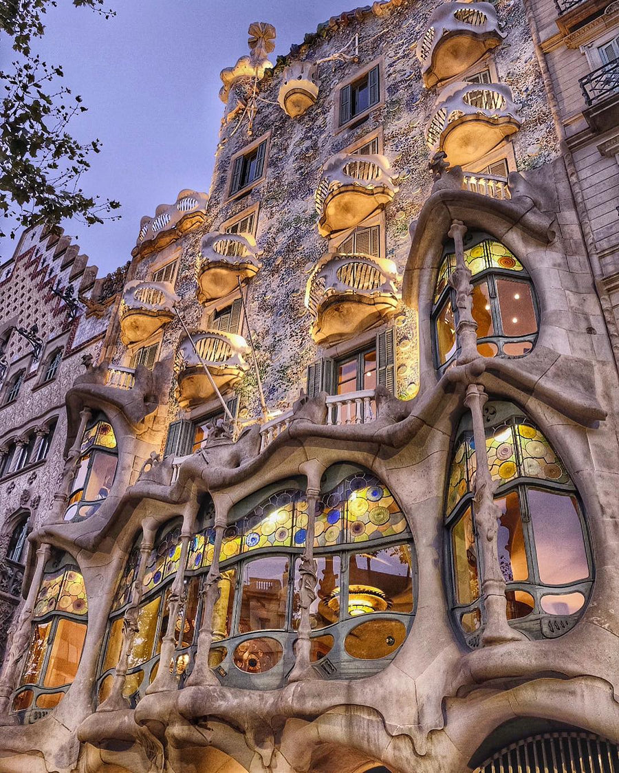 Casa Batlló in Barcelona, Spain